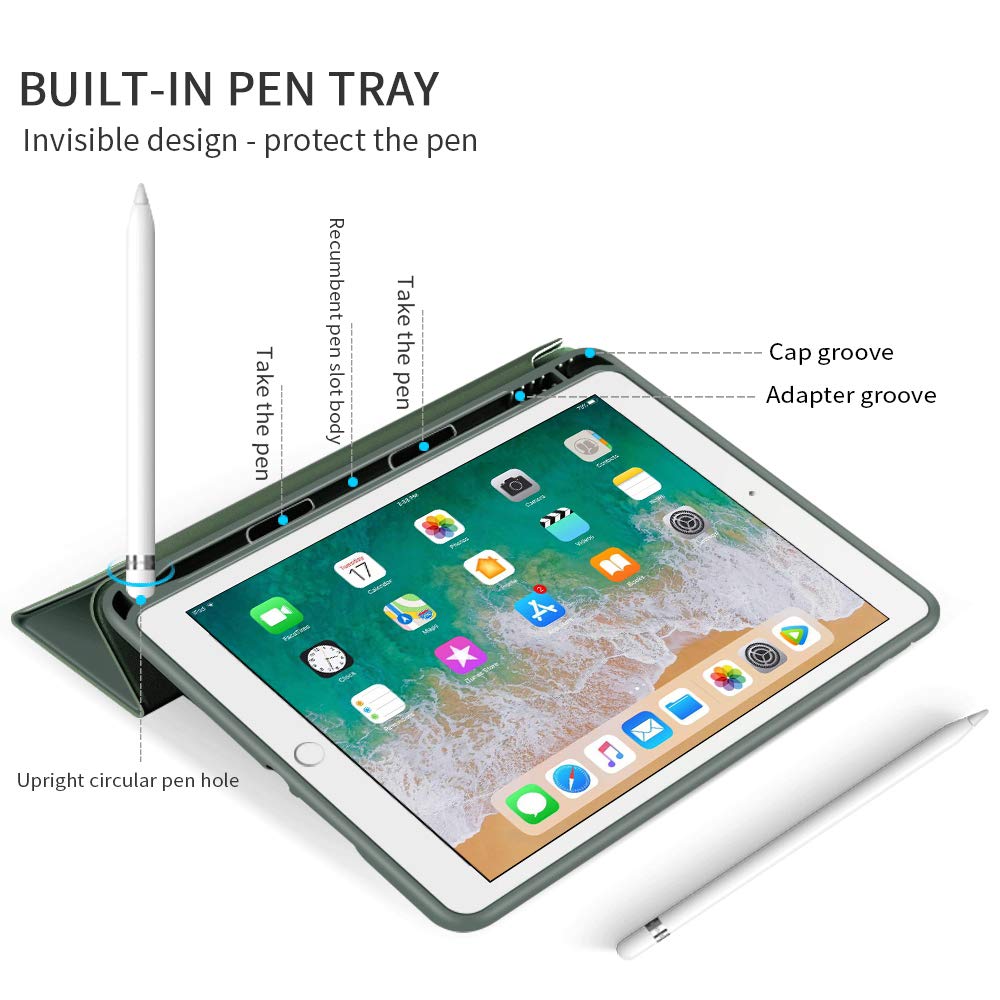 Factory Price For 10.5 Inch For iPad Case PC TPU Stand Table Case Shockproof With Pencil Holder 