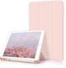 10.2 Inch Intelligent Shockproof Tri Fold Soft TPU With Pencil Holder Case For iPad 10.2 2021