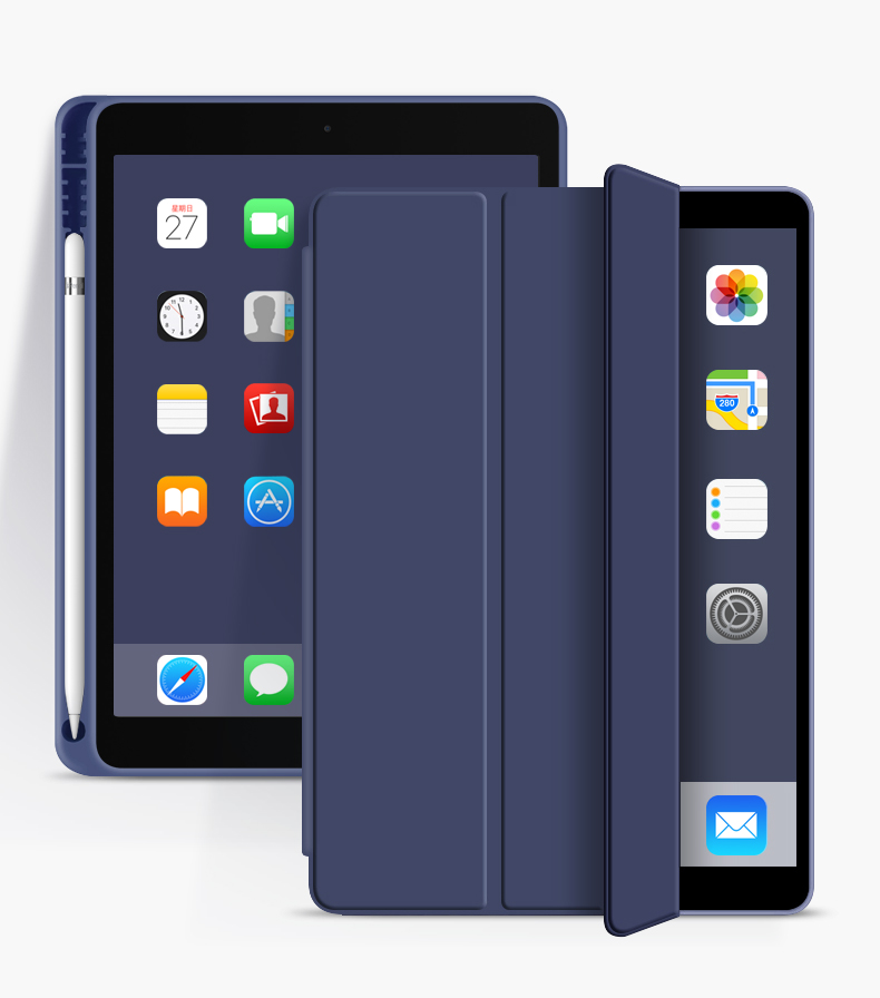 10.5 inch Premium Leather Business Folio Cover for iPad Air 3 10.5 2019