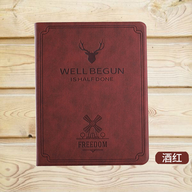 PU leather Cover & Case deer pattern logo customized version tablet cover for iPad Mini4 5