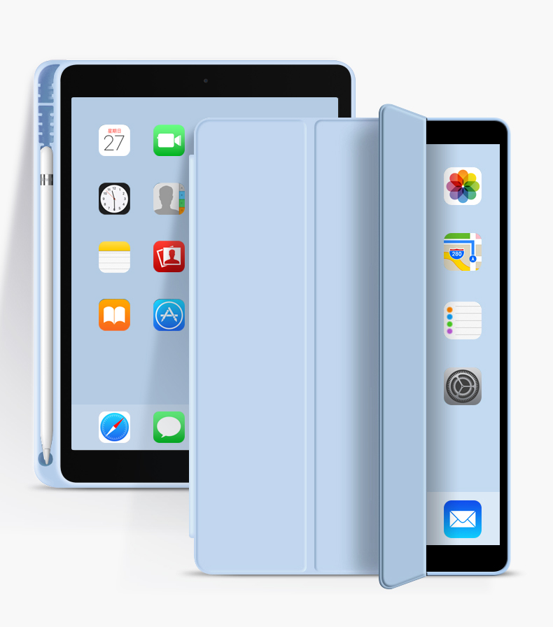 10.5 inch Premium Leather Business Folio Cover for iPad Air 3 10.5 2019