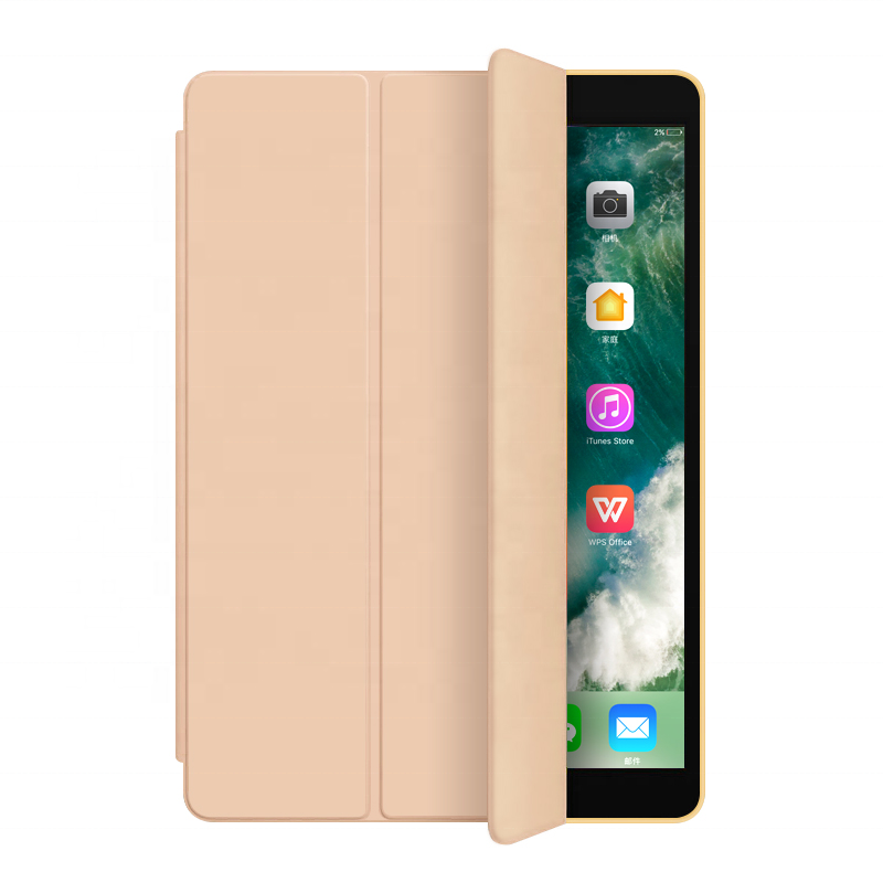 Slim Lightweight Design Tri Fold PC TPU Back Cover Case for ipad mini123