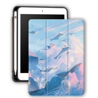 Custom Funda Tablet Silicone Cartoon Protective Pencil Case for iPad 10.2 Cover 