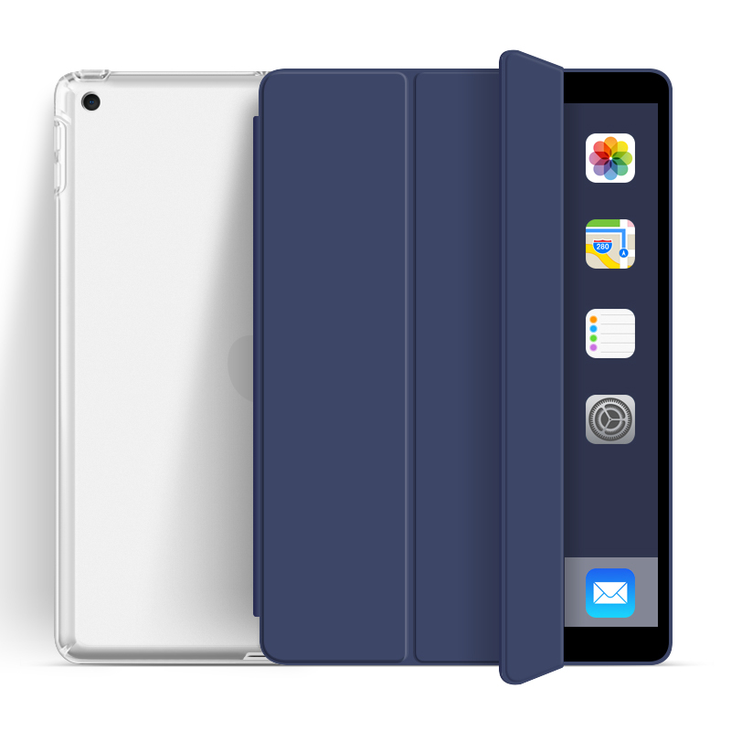 Trifold New Design Soft Transparent Back Cover For iPad Air 4 10.9 Case